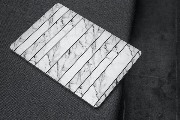 Ivory Strata - MacBook Case